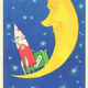 Illustration for article titled Space-Themed Soviet Postcards Are a Cosmic Delight